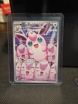 Pokemon Phantasmal Flames PFL EN Wigglytuff - 105/094 IR NM - Image 3