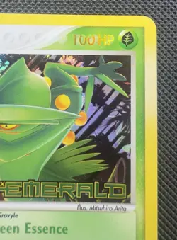 Pokemon TCG Sceptile EX Emerald Reverse Holo / Stamped 10/106 Stamp - Image 3