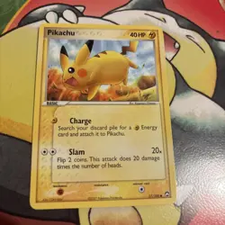 2007 Pokemon EX Power Keepers Pikachu #57/108 LP - Image 1
