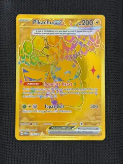 Pikachu ex 179/131 Hyper Rare Prismatic Evolutions Pokemon Near Mint - Image 1