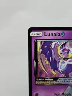 Lunala Prism Star 62/156 Sm-Ultra Prism Holo Pokemon - Image 2