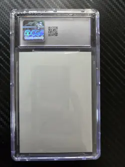 Pokemon Center 2023 Terastal Charizard Cracked Ice Sticker CGC 7.5 - Image 3
