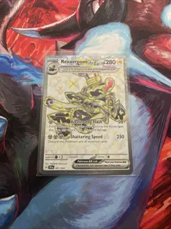 Pokemon TCG SV Shrouded Fable Revavroom ex # 081 / 064 Ultra Rare Near Mint - Image 1