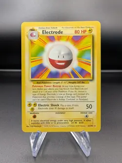 Electrode 21/102 - Base Set Regular - Pokemon TCG WOTC - LP/MP - Image 1