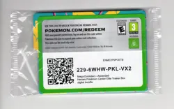 N's Zekrom 031 Pokemon Center Stamp Ascended Heroes ETB Promo SEALED - Image 2