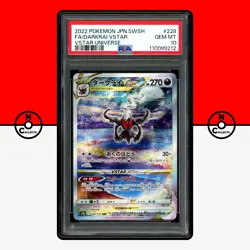 Pokemon PSA 10 Darkrai VSTAR SAR 228/172 s12a VSTAR Universe Japanese - Image 1