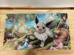 Pokemon GO Radiant Eevee Premium Collection Playmat Shiny Eevee - Image 1
