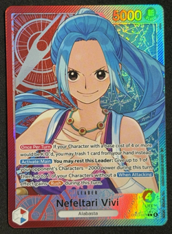 Nefeltari Vivi Alternate Art EB03-001 One Piece Heroines TCG Card - Image 1