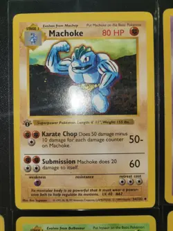 Vtg 1999 WOTC Pokemon 8 Card Lot Base Set Shadowless Drowzee Charmander Ghastly - Image 4