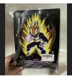 Dragon Ball Z Card Holder Zip up binder New Sealed - Image 2
