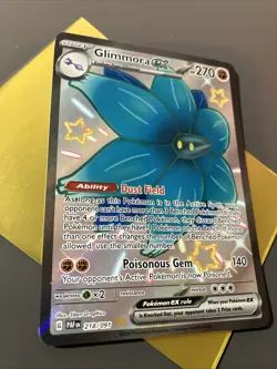 Glimmora EX 218/091 Paldean Fates S&V Full Art Holo Pokemon Card Near Mint - Image 2