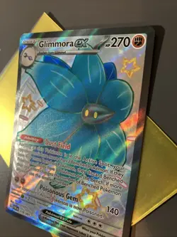 Glimmora EX 218/091 Paldean Fates S&V Full Art Holo Pokemon Card Near Mint - Image 3