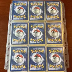 Pokemon TCG 1999 Base set 36 cards Bundle Vintage Holo Rare Binder Collection - Image 2