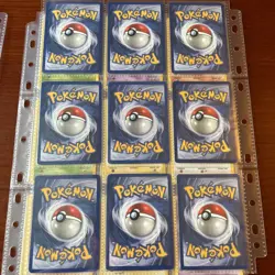 Pokemon TCG 1999 Base set 36 cards Bundle Vintage Holo Rare Binder Collection - Image 4