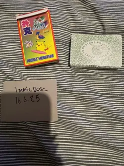 Extremely Rare 1997/1998 Pocket Monsters Playing Card Deck Japanese Original X1 - Image 2