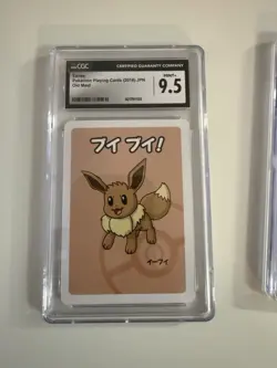 2019 Pokemon Eevee Playing Card Japanese Old Maid, CGC 9.5 - Image 1