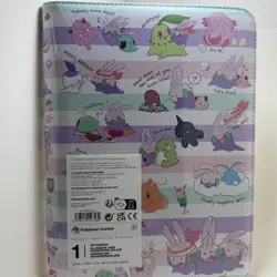 We’re Goomy Zip Binder 9 Pocket 360 Cards (Pokemon Center Exclusive) NEW SEALED - Image 1