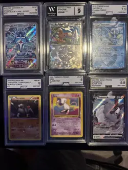 Pokemon TCG Vintage Holo Slab Lot 6 Graded Cards - Image 1