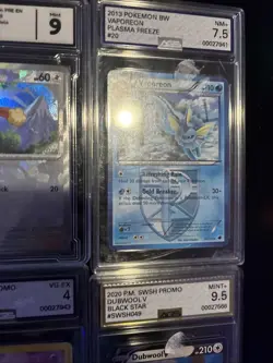 Pokemon TCG Vintage Holo Slab Lot 6 Graded Cards - Image 4
