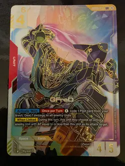 Gfred GD03-035 LR++ Gundam Card Game English - Image 1