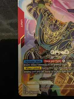 Gfred GD03-035 LR++ Gundam Card Game English - Image 4