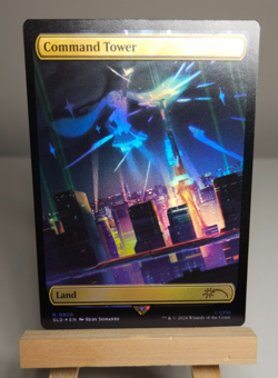 MTG Magic The Gathering - Hatsune Miku Command Tower Rainbow Foil - Secret Lair - Image 1