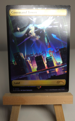 MTG Magic The Gathering - Hatsune Miku Command Tower Rainbow Foil - Secret Lair - Image 3