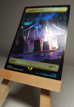 MTG Magic The Gathering - Hatsune Miku Command Tower Rainbow Foil - Secret Lair - Image 4