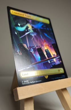 MTG Magic The Gathering - Hatsune Miku Command Tower Rainbow Foil - Secret Lair - Image 5