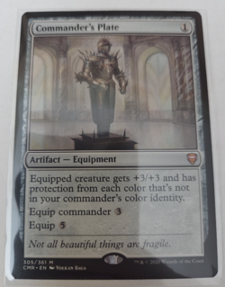 MTG, Commander's Plate-Commander Legends Regular NM - Image 1