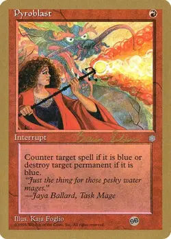 Pyroblast (#bs213sb) World Championship Decks 1998 MP MTG - Image 1
