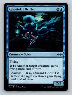 Magic the Gathering - MTG - MH2 - Ghost-Lit Drifter - Foil - Uncommon - Image 1