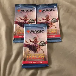 Magic the Gathering: The Lost Caverns of Ixalan - Booster Pack Sealed LOT OF 3! - Image 1