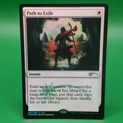 MTG Magic the Gathering Path to Exile (7/12) Friday Night Magic 2015 FOIL - Image 1