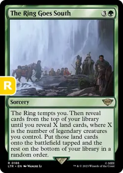 MTG The Ring Goes South Lord of the Rings Rare Sorcery NM - Image 1