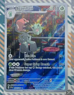 Scovillain Full Art Holo Illustration Rare Scarlet & Violet Base Set 202/198 NM - Image 2