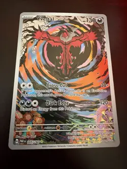 Yveltal 205/182 Scarlet & Violet Paradox Rift Pokemon TCG Card - Image 1