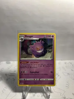 Gengar 85/202 - Sword & Shield Holo Rare Pokemon TCG Card Near Mint NM - Image 1