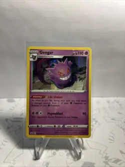 Gengar 85/202 - Sword & Shield Holo Rare Pokemon TCG Card Near Mint NM - Image 3
