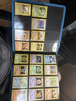 WOTC pokemon card collection lot, shadowless and 1st editions - Image 1