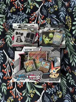 Pokemon TCG S&V Unova Victini IR Illustration Collection Factory Sealed Box - Image 1
