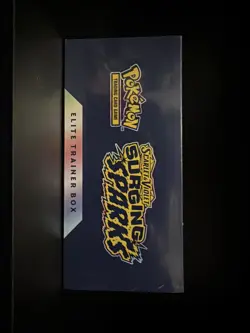 Pokemon TCG Scarlet & Violet Surging Sparks Pokemon Sealed Elite Trainer Box ETB - Image 5