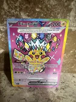 Pokemon Pikachu EX SIR 277/217 Ascended Heroes English - MINTY!! - Image 1