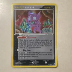 Pokemon Sableye 10/100 Crystal Guardians Reverse Holo Rare 60 HP - Image 1