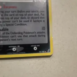 Pokemon Sableye 10/100 Crystal Guardians Reverse Holo Rare 60 HP - Image 3
