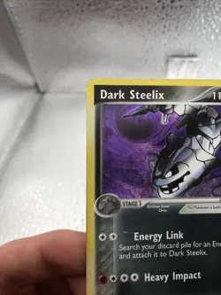 Dark Steelix Holo 10/109 Team Rocket Returns English Pokemon 2004 - Image 4