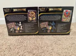 Mega Evolution Gardevoir & Lucario Pokemon Center Elite Trainer Box ETB Pair Set - Image 2