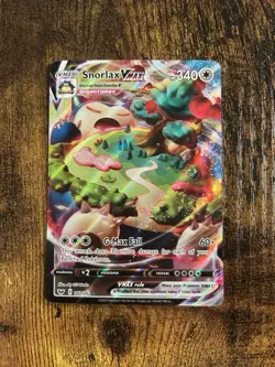 Pokemon Snorlax VMAX Full Art Sword & Shield 142/202 - Image 1
