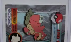 Pokemon NM Topps Series 1 TCG Blue Logo Label Slowbro #80 - Image 5