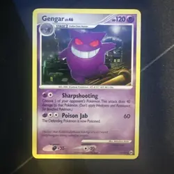 Pokemon TCG Gengar 17/99 Platinum Arceus Rare Non-Holo Card - Image 1